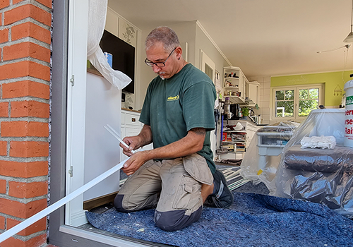 rekord: Montage einer Terrassentür