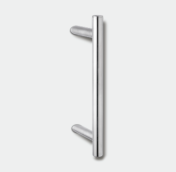Art. 258000, Länge: 400 mm, Edelstahl matt, mit schrägen Stützen