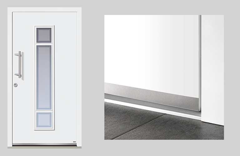 Sockelblende - Edelstahloptik